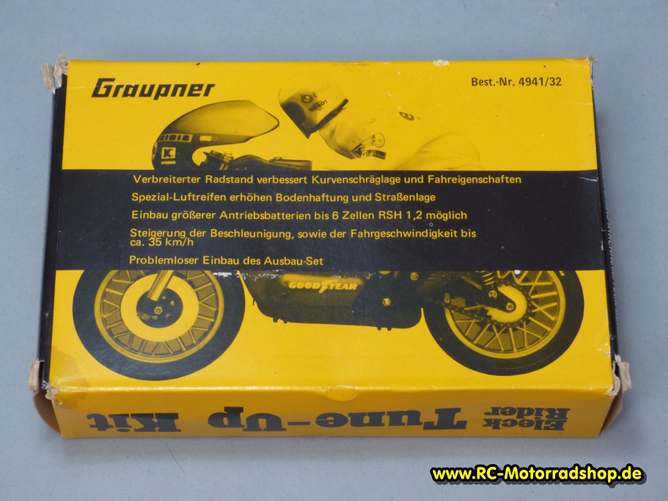 SP-027: Tune-Up Kit (Nr. 4941/32) für Graupner Eleck Rider (4941) neu & OVP SP-027